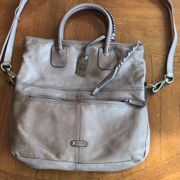 Frye leather taupe purse - new without tags - Picture 3 of 13